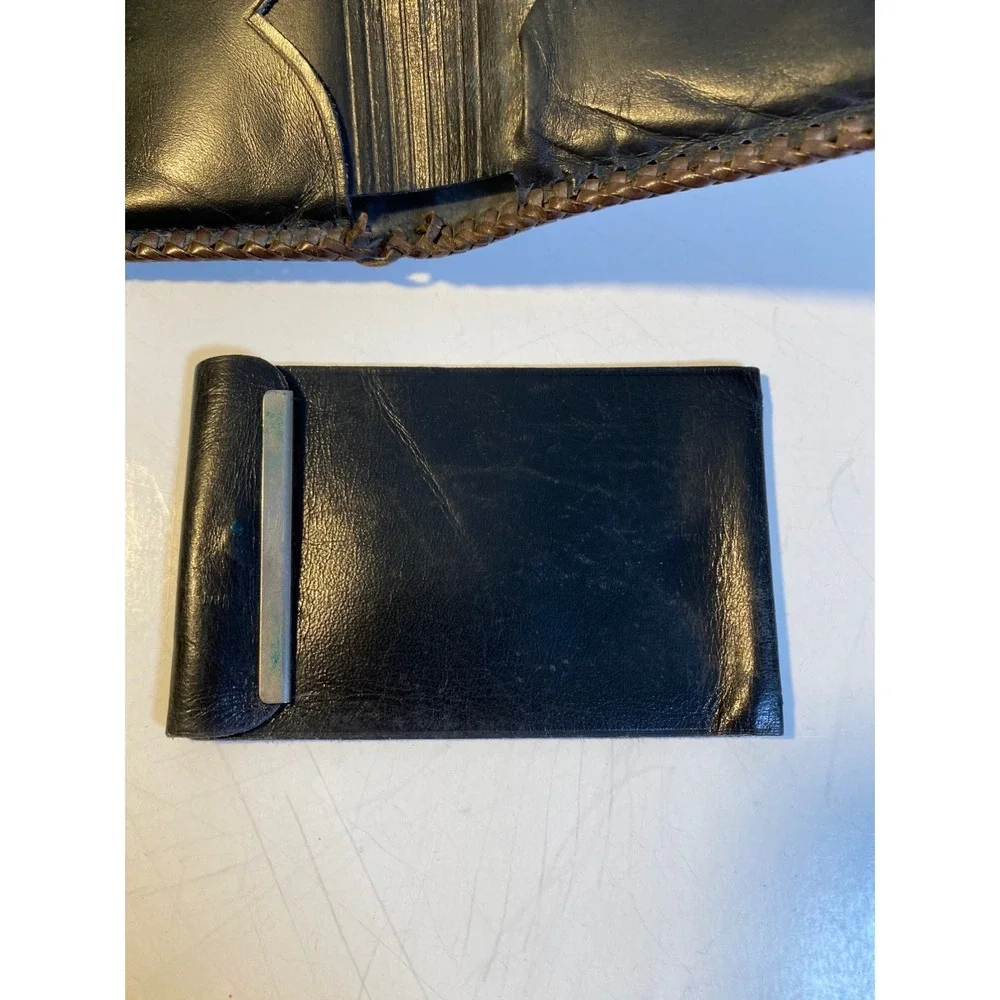 Hand Tooled Genuine Leather Bifold Wallet Leather Men Wallet
